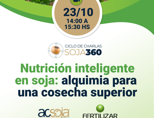 Charla virtual “Nutrición inteligente en soja: alquimia para una cosecha superior”